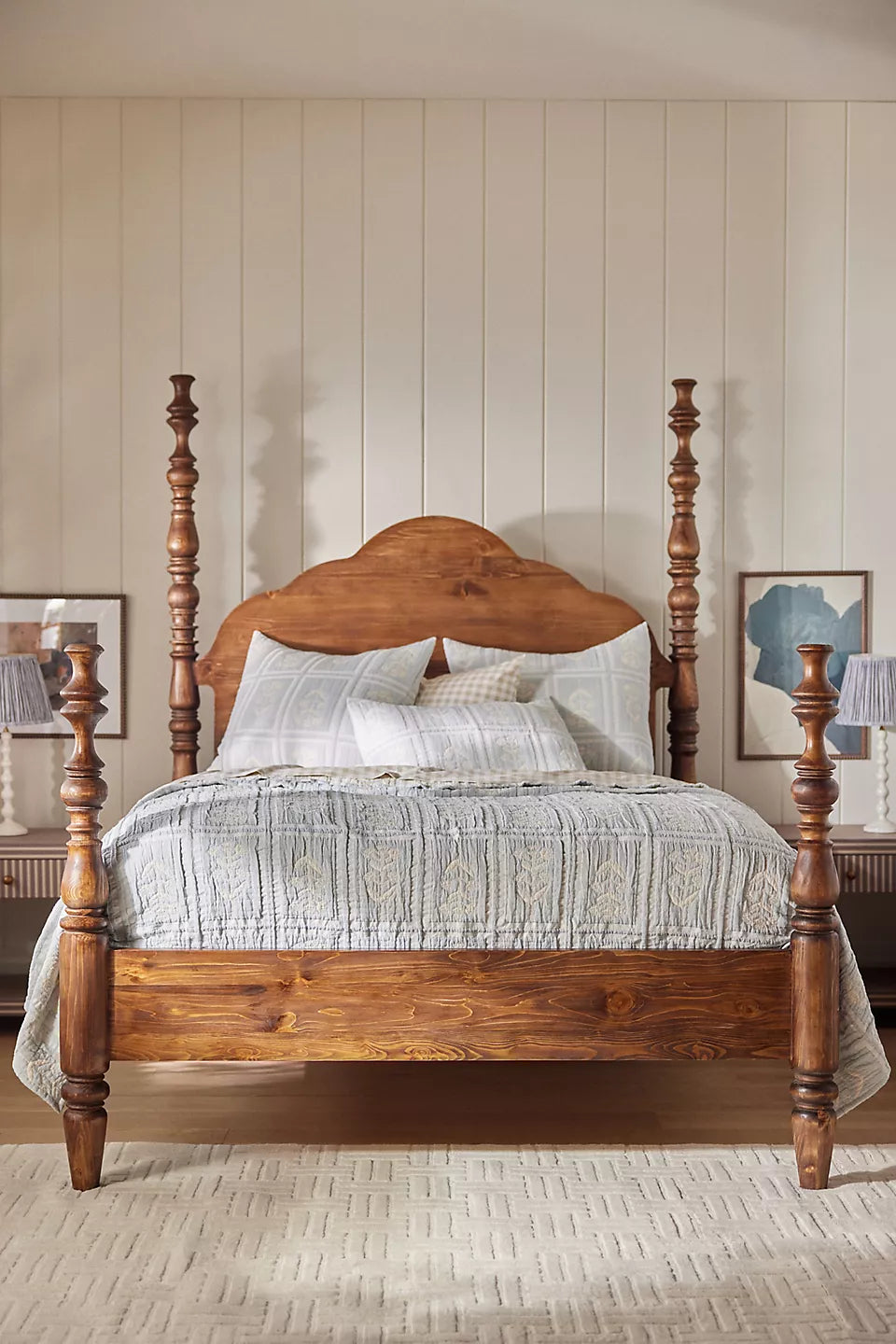 Spindle Four-Poster Bed