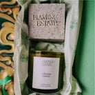 Bestsellers Set - Heirloom Tomato Candle & Exfoliating Peppermint Soap Brick