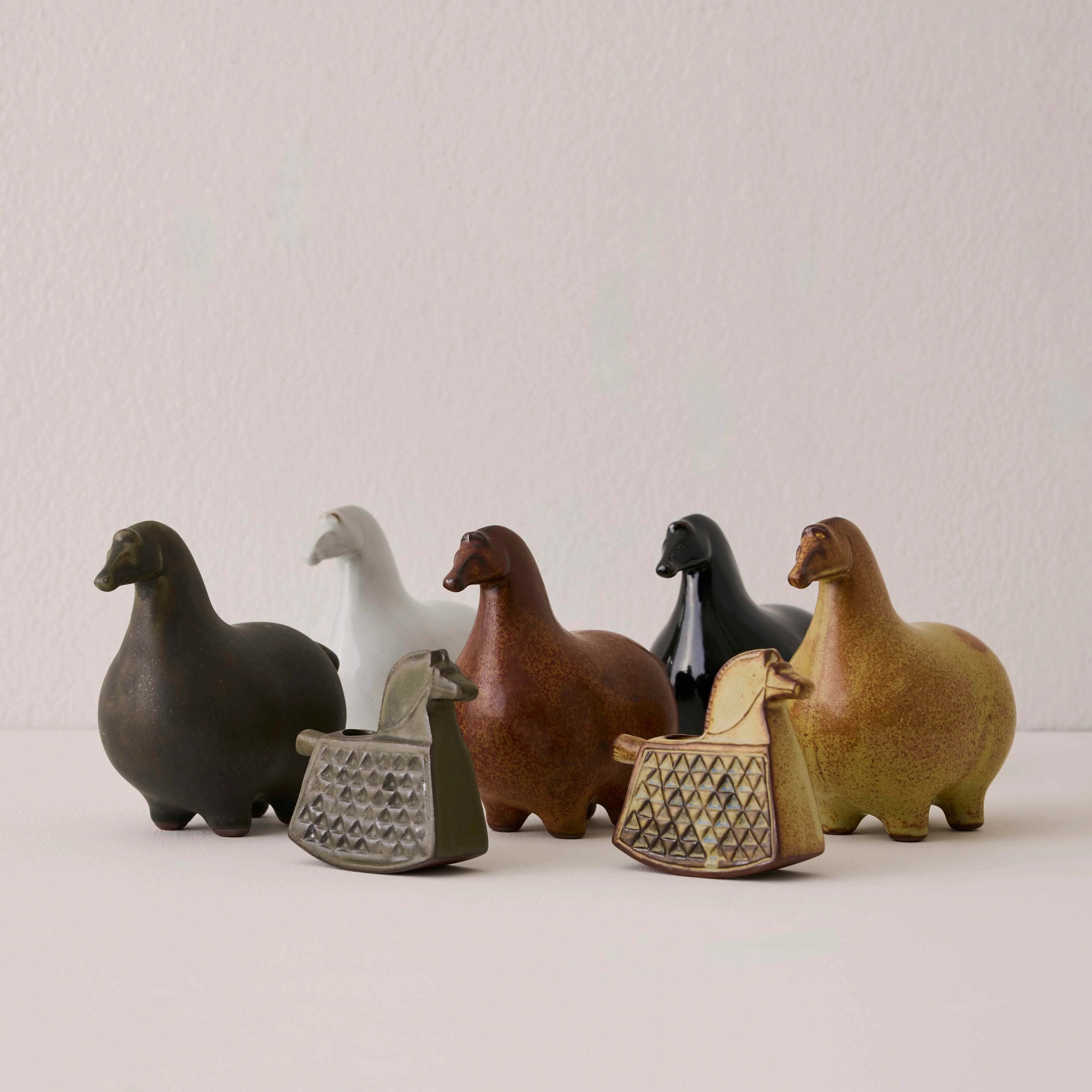 Ceramic Horse Figurine