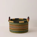 Medium Woven Short Basket