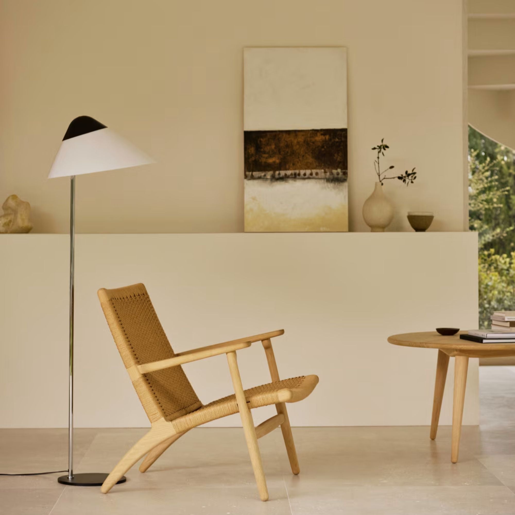 CH25 | Easy Chair - Oak Oil