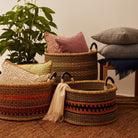 Small Woven Short Basket